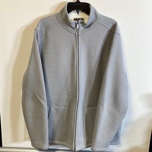 Club Room Men’s Fleece Lined Zip Front Jacket Size XXL